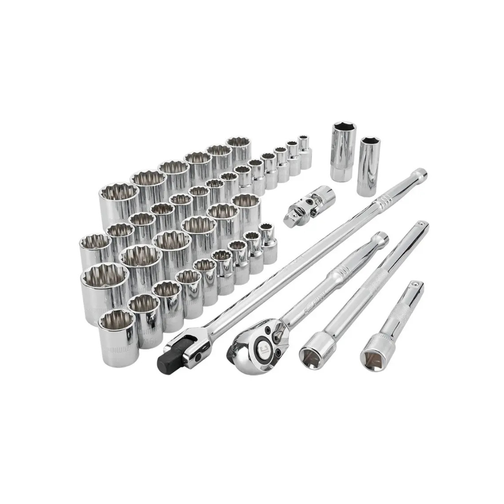 Chicane 42 Piece Socket Set 1/2 Inch Drive