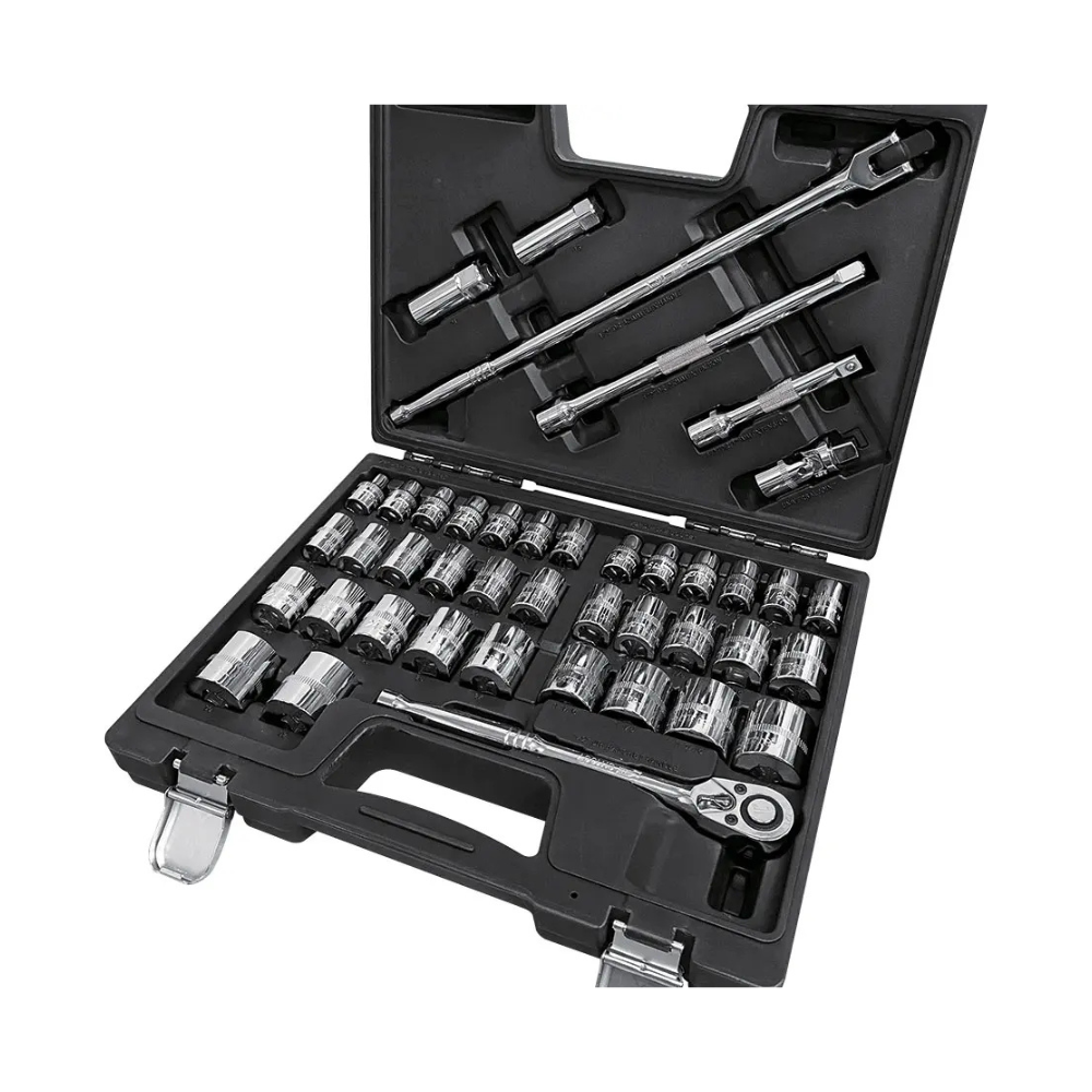 Chicane 42 Piece Socket Set 1/2 Inch Drive