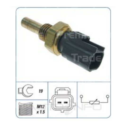 Coolant Temp Sensor - Toyota Landcruiser 80 Series 1HD 1990-1998