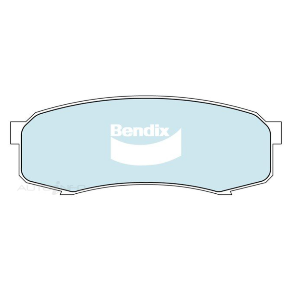 Bendix 4WD Rear Brake Pads - Toyota Landcruiser 80 Series 1HD 1990-1998