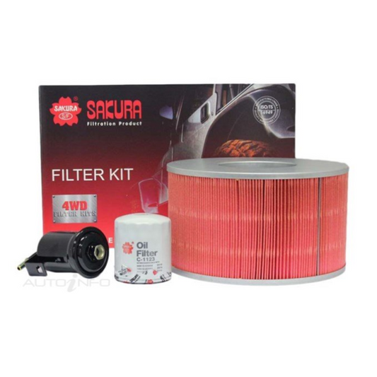 Sakura Filter Kit - Toyota Landcruiser 100 Series 2UZ 1998-2007