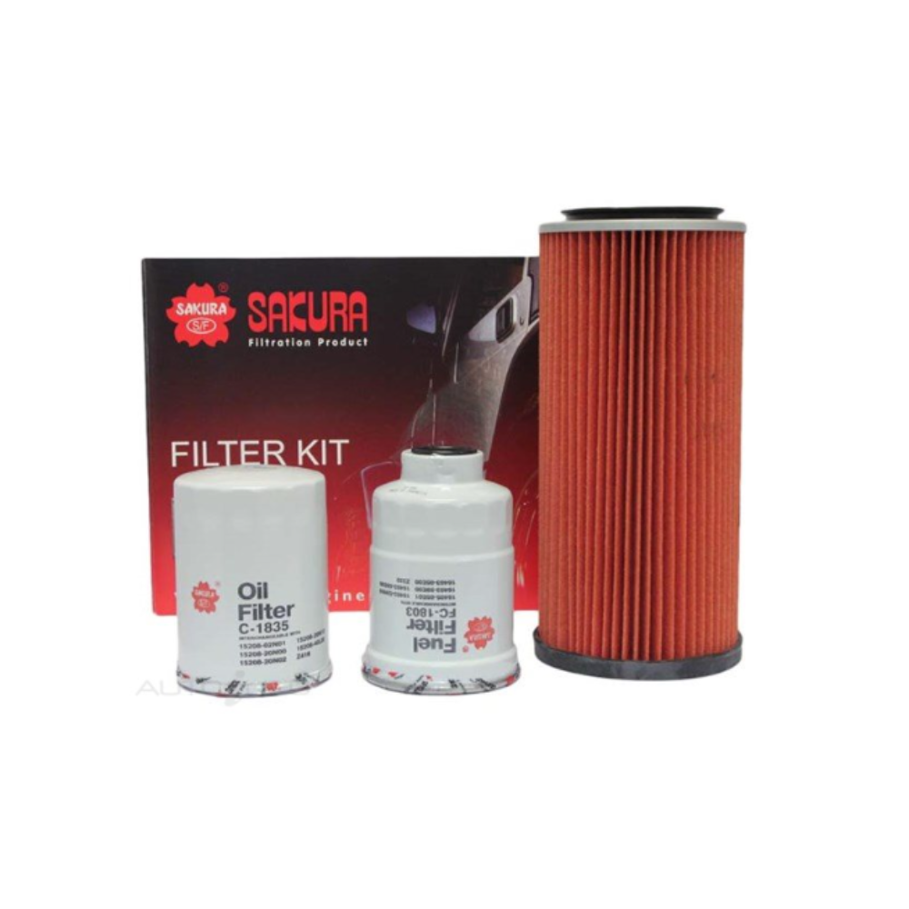 Sakura Filter Kit - Nissan GQ Patrol RD28 Diesel 1994-1997