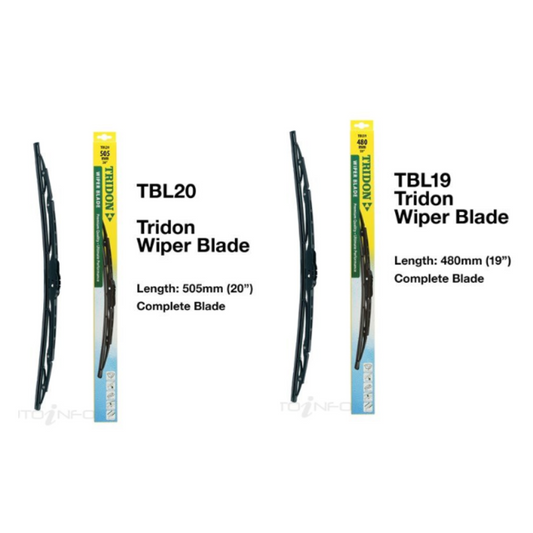 Front Wiper Blade Set - Nissan GU Patrol ZD30 2006-2017