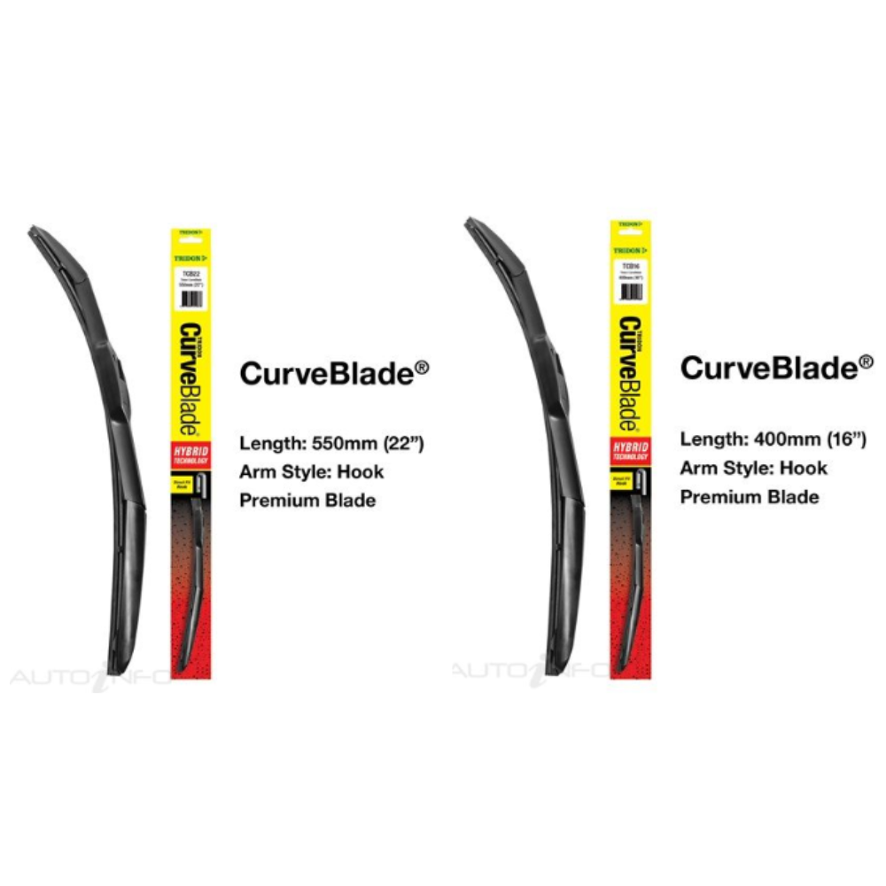 Front Wiper Blade Set -  Toyota GUN126 Hilux 1GDFTV 2.8L Diesel 2015-2024