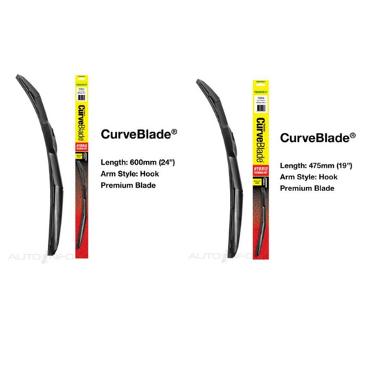 Front Wiper Blade Set - Nissan Y62 Patrol VK56 2013-Current