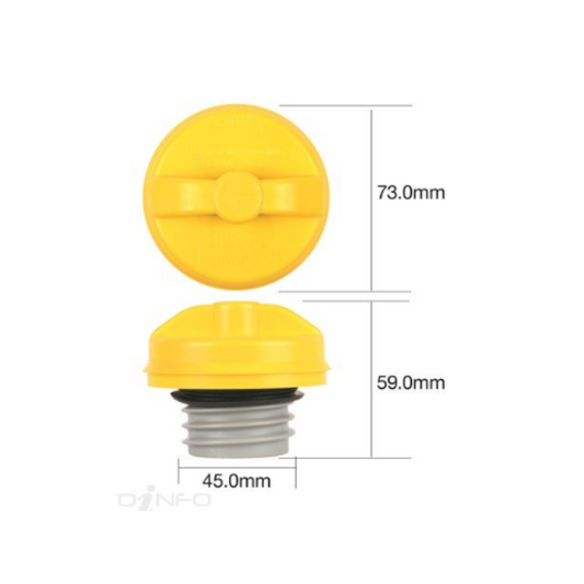 Fuel Filler Cap - Toyota KUN25 Hilux 2KDFTV 2.5L Diesel 10/2008-2015