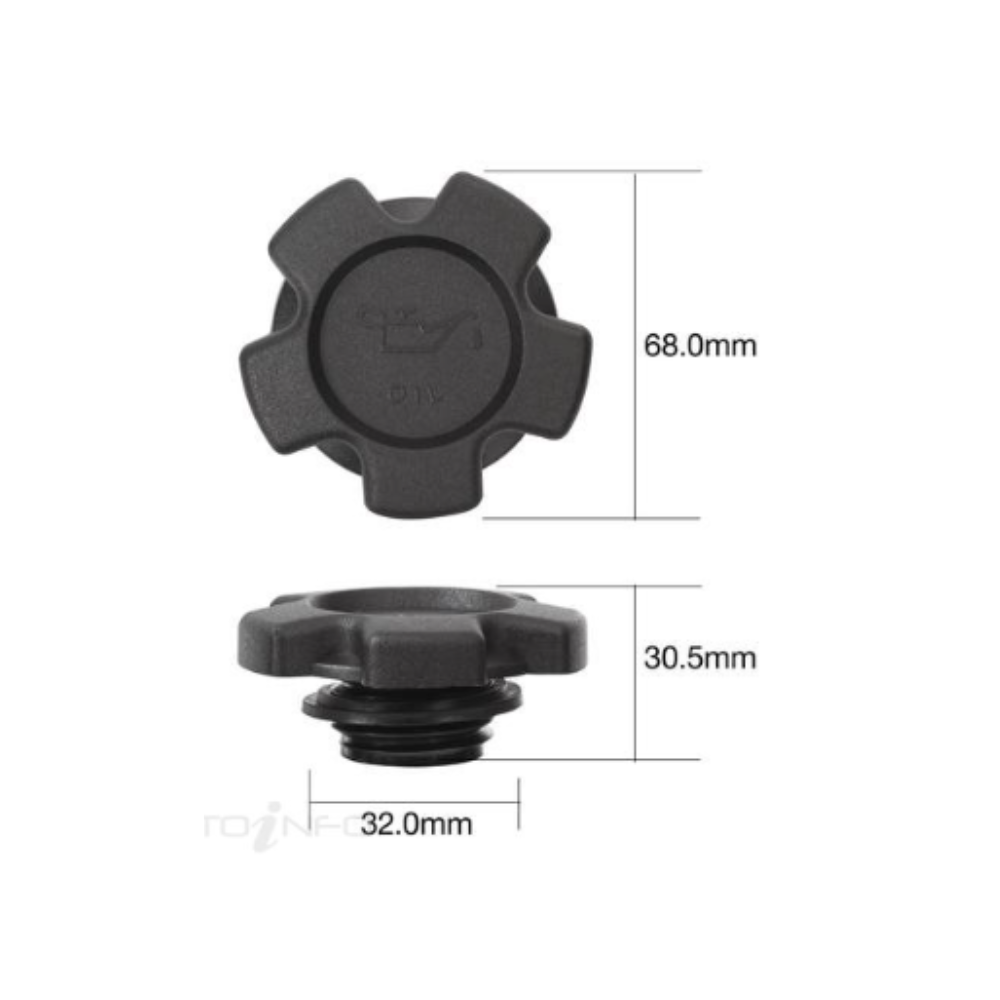 Oil Filler Cap - Nissan D22 Navara ZD30 2001-2008