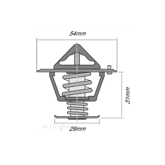 Tridon Thermostat - Nissan GQ Patrol TD42 Diesel 1988-1999
