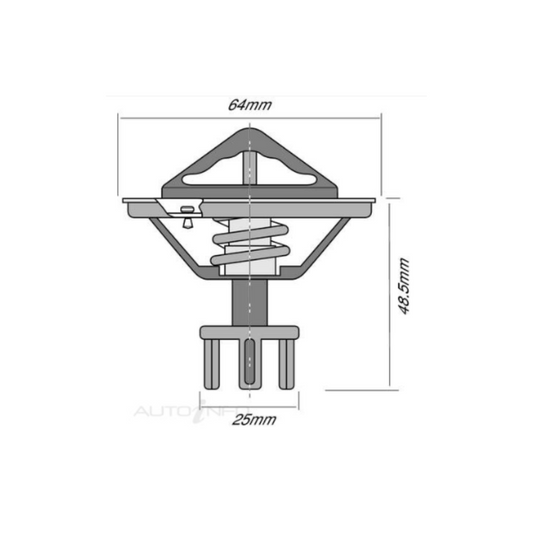 Tridon Thermostat - Nissan GU Patrol RD28 1997-2000