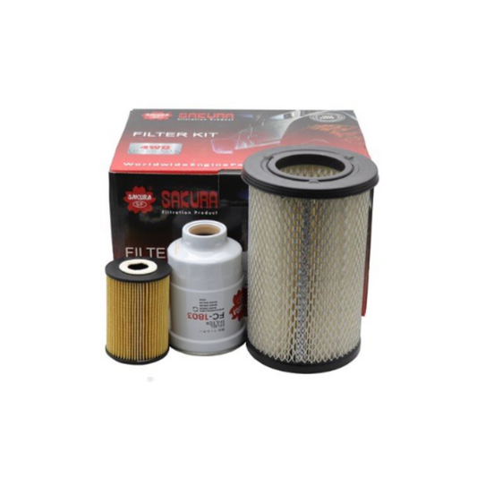 Sakura Filter Kit - Nissan D22 Navara ZD30 2001-2008