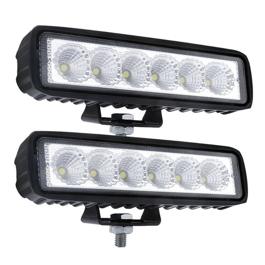 2x 6inch LED Work Lights