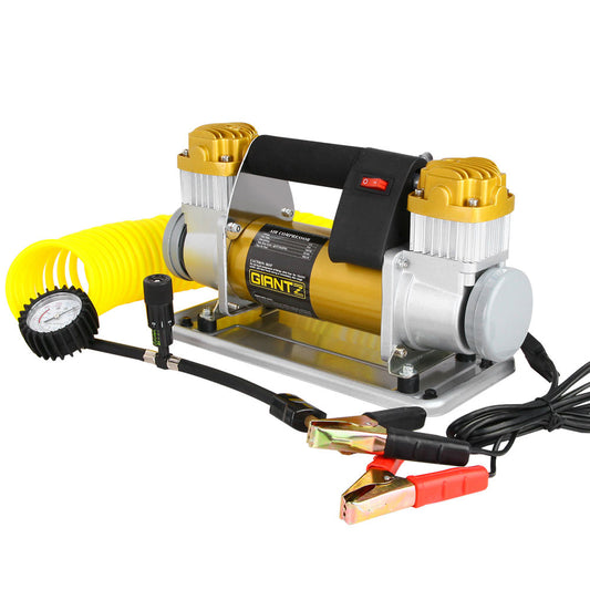 Giantz 12V 150psi 200L/min Portable Air Compressor