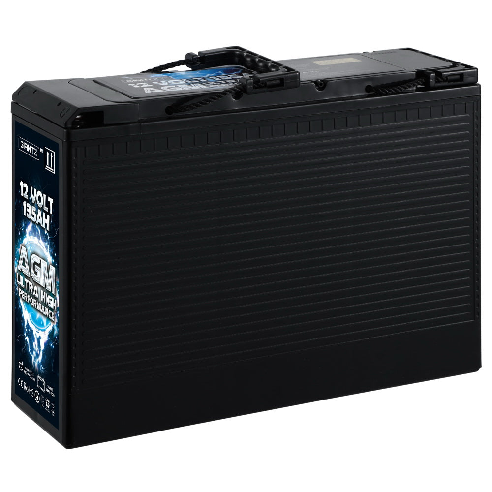 Giantz SLIM 135Ah 12V Sealed AGM Deep Cycle Battery