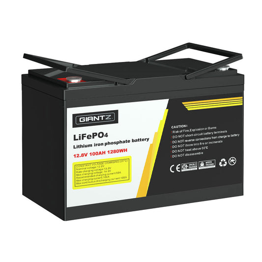 Giantz Lithium 100AH 12V Deep Cycle Battery