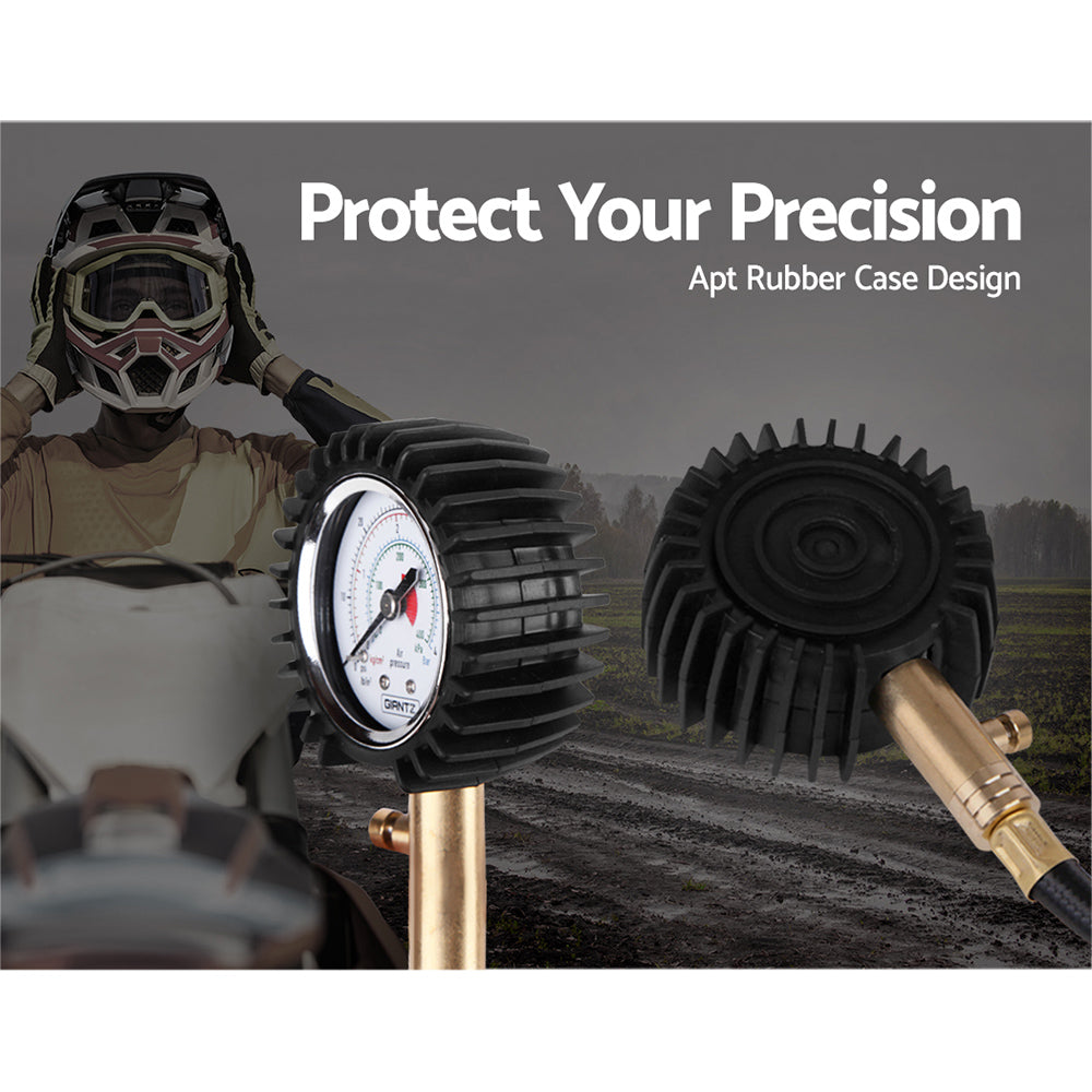 Giantz Tyre Deflator with Pressure Gauge