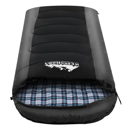 Weisshorn Single Sleeping Bag Black -20 C