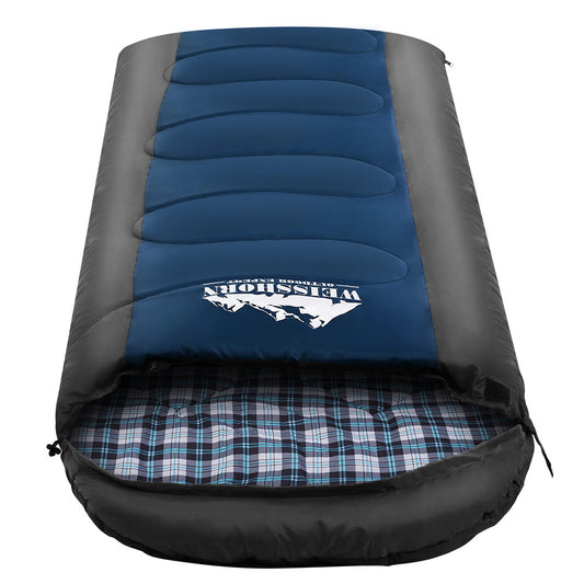 Weisshorn Single Sleeping Bag Navy -20 C