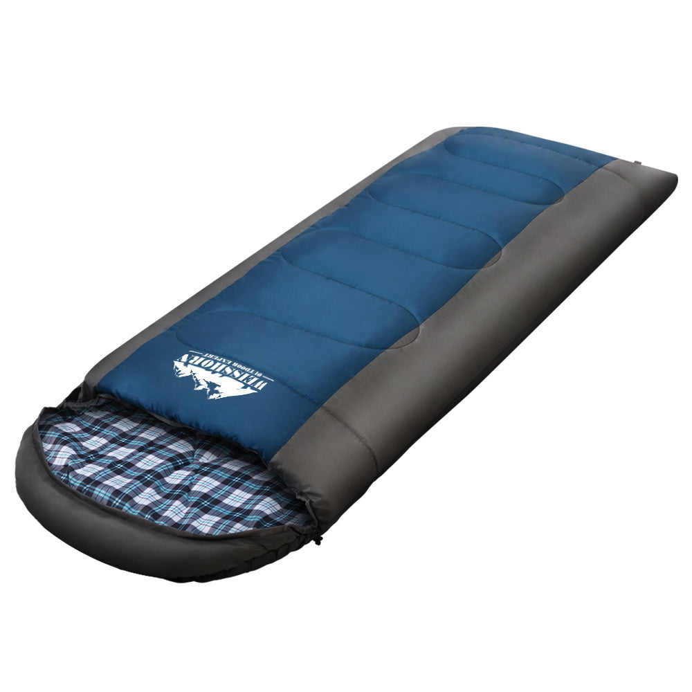 Weisshorn Single Sleeping Bag Navy -20 C