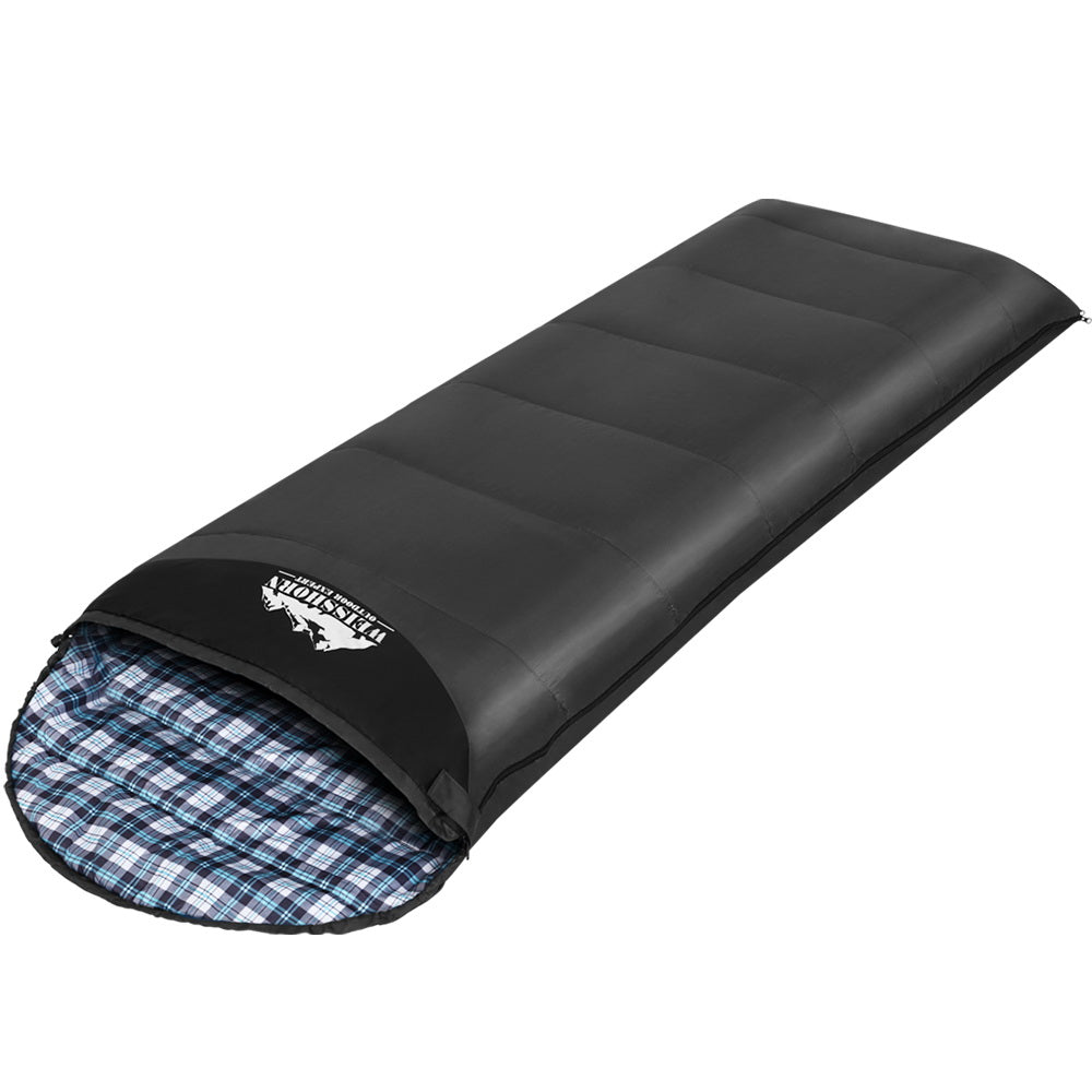 Weisshorn Single Sleeping Bag Grey 0C