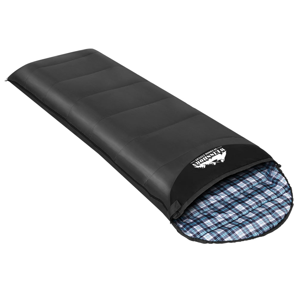 Weisshorn Single Sleeping Bag Grey 0C