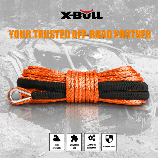 Synthetic Winch Rope Dyneema 5.5mm x 13m