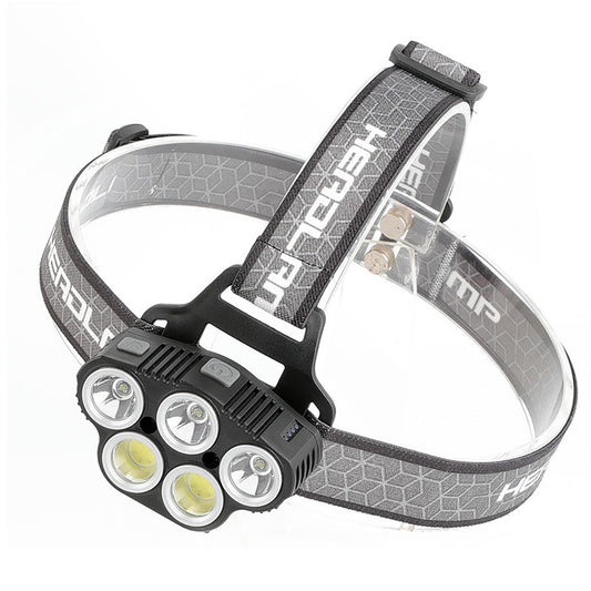 6 Mode COB Rechargeable LED Head Torch