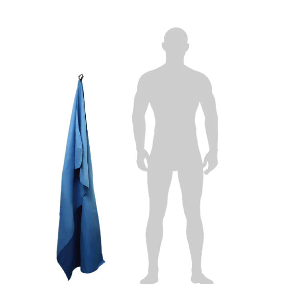 Microfibre Fast Dry Camp Towel - Blue