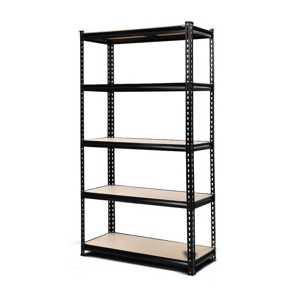 1.5M 5-Tier Garage Storage Shelving / Racking - Black