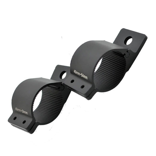 Pair 2" Bull bar Mounting Brackets for Light Bars & Antenna's 49mm-54mm